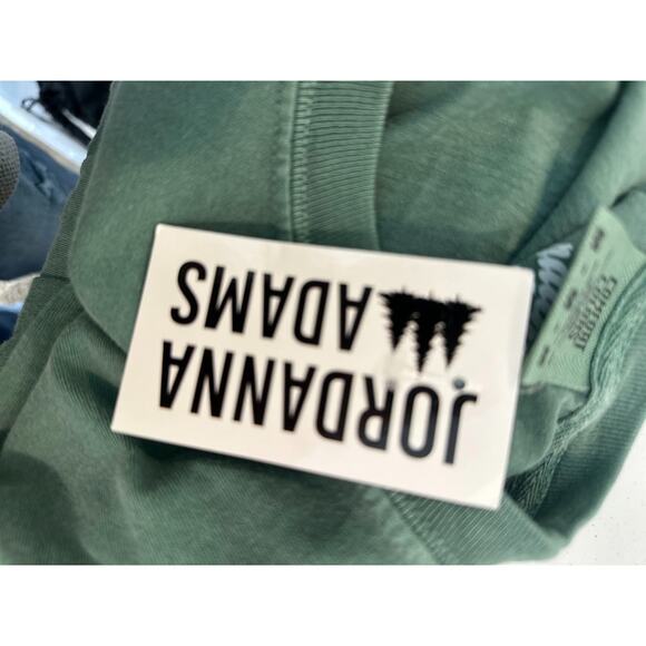 Comfort Colors Jordanna Adams Long Sleeve T Shirt Dancing Santa Skeletons Medium - Picture 6 of 10